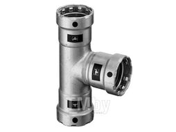 Тройник Ду 20 3/4"х1/2"х3/4" с SC-контур модель 4218 Megapress Viega 695026