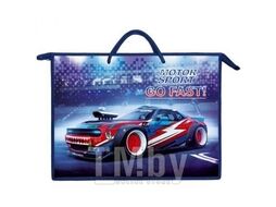 Папка для рисования А3 с ручкой Оникс ПР 3-20 Motor sport