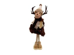 Фигура новогодняя Калядны час Wooly Deer 28х12см O5312-110