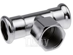 Тройник Steel ВР press 28хRp 1/2"х28 (6240630) KAN 1509258009