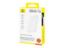 Портативное зарядное устройство Baseus EnerFill FP11 PPAP-1015-2 Moon White (P1008210C213-00)