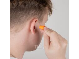 Беруши в контейнере со шнурком многоразовые EarGuard-HV Jeta Safety JEM-237-C
