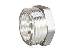 Футорка латунная никел. Ду 20х15 (3/4"х1/2") LD LD.67.507.20х15