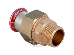 Соединение резьбовое с НР 35х1 1/4" оцинк. Mapress Geberit 25338