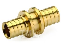 Соединитель латунный двойной прямой GOLDFIX 16х16 GENERAL FITTINGS 340000H162200A