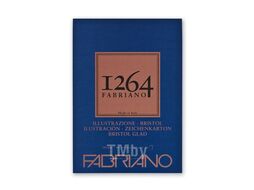 Блок-склейка бумаги для графики "1264" 21*29,7 см, 200 г/м2, 50 л. Fabriano 19100654