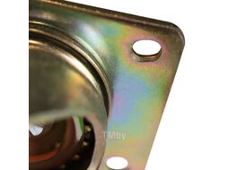 Большегрузная поворотная колес.опора,полиур. обод-чугун с торм. RONEL RN01 CPU 150F