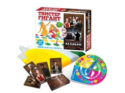 Игра 2 в 1 "Твистер.Гигант"+ "Мафия.Ночное безмолвие", картонная коробка, 12+ РУССКИЙ СТИЛЬ 03660