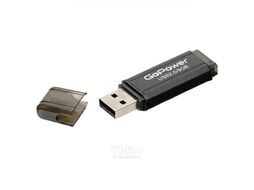 Флеш-накопитель HIT 8GB USB2.0 металл черный GOPOWER 00-00035947