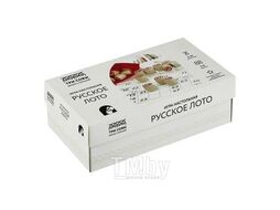Игра настольная "Русское лото" с пластиковыми бочонками, в картонной коробке, 14+ Три совы НИ_66566