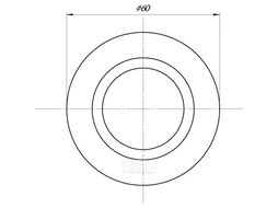Манжета переходная D50x32 серая AV Engineering AVEMC3250