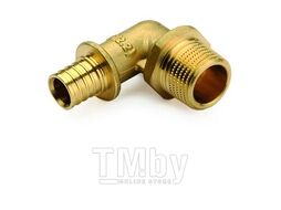 Соединитель латунный 90* GOLDFIX с НР 20х3/4" GENERAL FITTINGS 340021H052028A