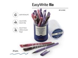 Ручка шариковая "EasyWrite. RIO", 0.5мм, синяя, корпус ассорти Bruno Visconti 20-0046