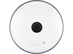 Крышка 26 см низкая с пароотводом REGENT INOX 93-LID-03-26