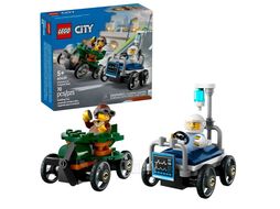 Конструктор Lego City Гоночный набор: Самолет против больничной койки (60459)
