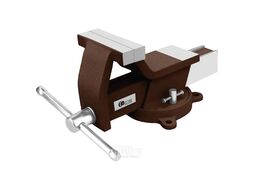 Тиски стальные поворотные с наковальней FORSTIME FT-6540806W