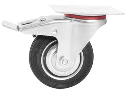 Колесо D-100мм поворотное с тормозом для тележки Thorvik Thorvik TT6-RW
