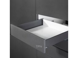 Система ящиков Evolution L-450 H=84 графит PUSH TO OPEN ДСП16мм SLIMBOX 117810