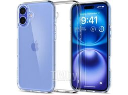 Чехол ULTRA HYBRID для IPHONE 16 PLUS CRYSTAL CLEAR SPIGEN ACS08069