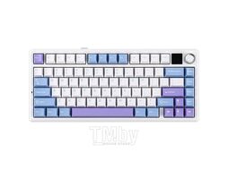 Клавиатура F75MAX Light Blue-White-Purple Reaper Swithes Aula 80004959