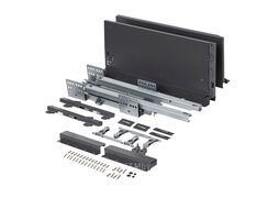 Система ящиков Evolution L-450 H=167 графит PUSH TO OPEN ДСП16мм SLIMBOX 117805