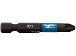 Бита Impact Black PZ2 50 мм E-form (2 шт), MAKITA