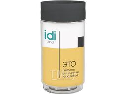 Емкость для сыпучих продуктов "Asti" 1,0л IDILAND 221102730/02 черный