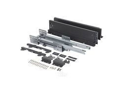 Система ящиков Evolution L-400 H=84 графит PUSH TO OPEN ДСП16мм SLIMBOX 117758