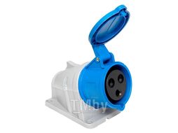 Розетка стационарная наружная 123 2Р+РЕ 32А 220В IP44 EKF PROXIMA ps-123-32-220-PRO