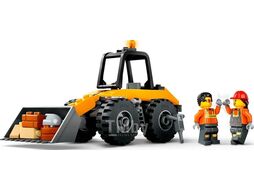 Конструктор Lego City Строительный колесный погрузчик желтый (60450)