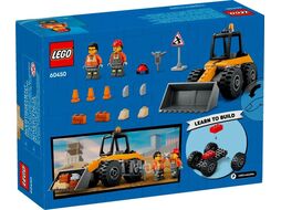 Конструктор Lego City Строительный колесный погрузчик желтый (60450)