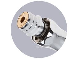 Излив гибкий белый AVZAP-SWT (AV Engineering)