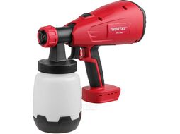 Аккум. краскораспылитель WORTEX CPS 1810 в кор. ALL1 (18 В, без акб и зу, 700 мл/мин, бак 1 л)