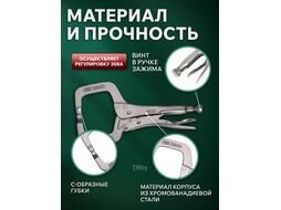 Зажим-струбцина 280мм TOPTUL (DAAU1A11)