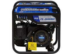 Электростанция (генератор инверторный бензиновый) ECO PE-4000RSI (инверторный, 3.7 кВт, 230 В, бак 7.0 л, вес 29 кг)