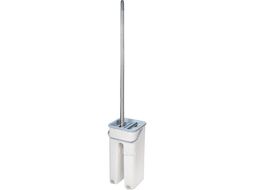 Швабра с отжимным ведром Scratch mop, бежевая, (отжимное ведро, швабра, 2 сменных насадки из микрофибры.) PERFECTO LINEA 43-012024