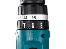 Аккум. ударная дрель-шуруповерт MAKITA DHP 453 SYE в чем. (18.0 В, 2 акк., 1.5 А/ч Li-Ion, 2 скор., 42 Нм, шурупы до 13 мм, сверление в металле до 8 м