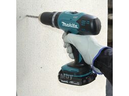 Аккум. ударная дрель-шуруповерт MAKITA DHP 453 SYE в чем. (18.0 В, 2 акк., 1.5 А/ч Li-Ion, 2 скор., 42 Нм, шурупы до 13 мм, сверление в металле до 8 м