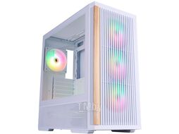 Корпус 1stPlayer WD7 White (WD7-WH-4FA7-W-2FA7R-W), без БП, ATX