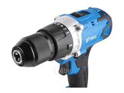 Аккум. дрель-шуруповерт BULL SR 1802 в чем. (18.0 В, 2 акк., 4.0 А/ч Li-Ion, 2 скор., 80 Нм, шурупы до 10 мм)