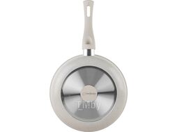 Сковорода ф 24х5.5 см, алюм., антиприг. покр., серия Cook&Fun, бежевая, PERFECTO LINEA 55-240102