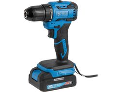 Аккум. дрель-шуруповерт SR 1804 Xcase XLTpro БЕСЩЕТ., Импульс., 18 В, 45 Н*м, 2х2 А*ч, з/у 2 А (шурупы до 10 мм) BULL 1329881