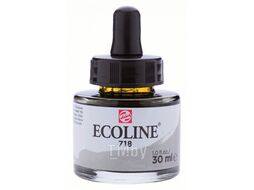 краски жидкая акварель "ECOLINE" 718 тепло-серая 30 мл.