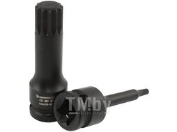 Набор ударных насадок 1/2" 8 пр. TRIPLE/Звездочка M5. M6. M8. M10. M12. M14. M16. M18 мм, L= 78 mm, GARWIN 626630-8-12