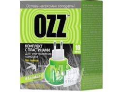 Электрофумигатор OZZ Standart с пластинами для уничтожения комаров 10шт