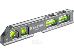 Брусковый магнитный уровень 8-в-1 20 см Billet Kraftool 34790
