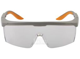 Очки открытые Aurora прозрачные (с боковой защитой и регулировкой) Jeta Safety JSG-9911