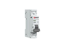 Авт. выкл. ВА 47-63N 1P 4А (В) 4,5kA PROXIMA EKF M634104B