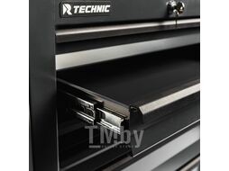 Тележка инструментальная 7 полочная Standart серая TECHNIC, RUNTEC RTSTD-7T