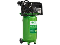 Компрессор ECO AE-1005-B2 (380 л/мин, 8 атм, ременной, масляный, вертикальный ресив. 100 л, 220 В, 2.20 кВт)